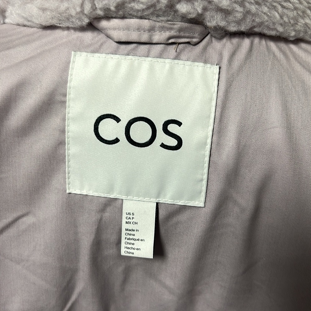 COS Sherpa fuzzy jacket - Picture 10 of 15